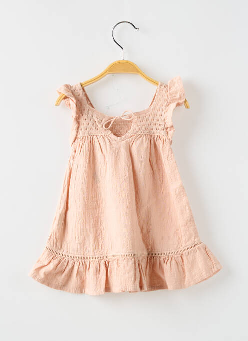 Robe mi-longue rose BUHO pour fille