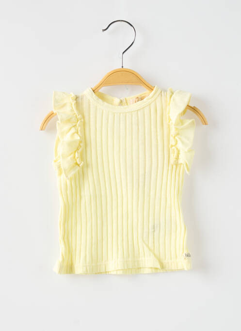 Top jaune BUHO pour fille