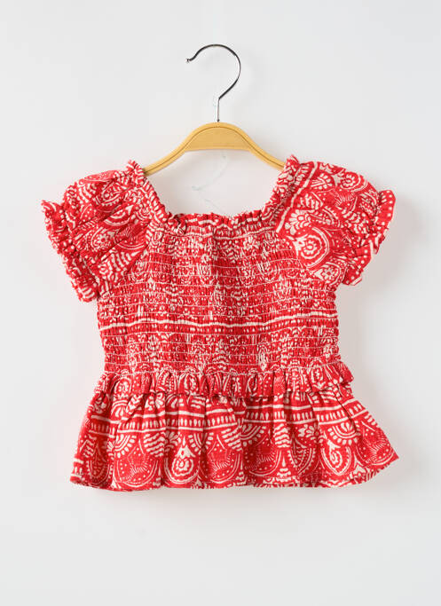 Top rouge MAYORAL pour fille