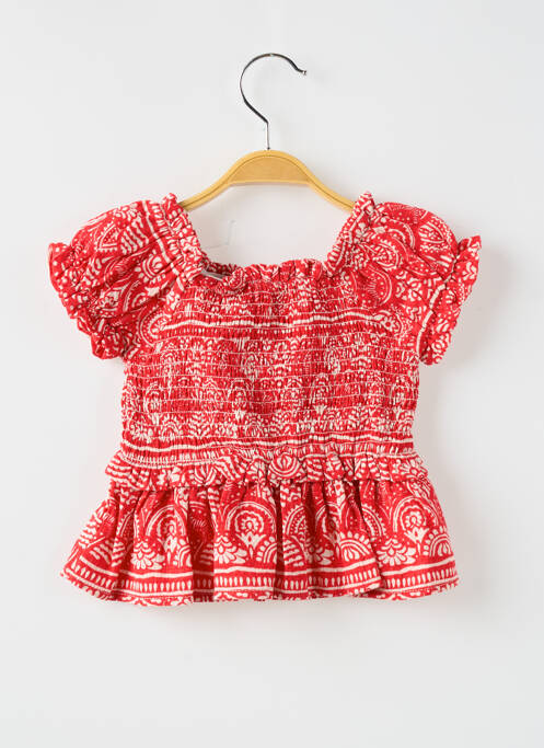 Top rouge MAYORAL pour fille