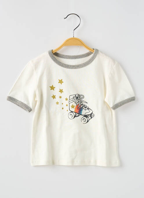 T-shirt blanc LOUIS*LOUISE pour fille