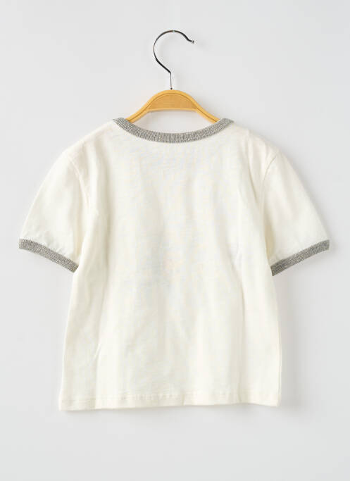 T-shirt blanc LOUIS*LOUISE pour fille