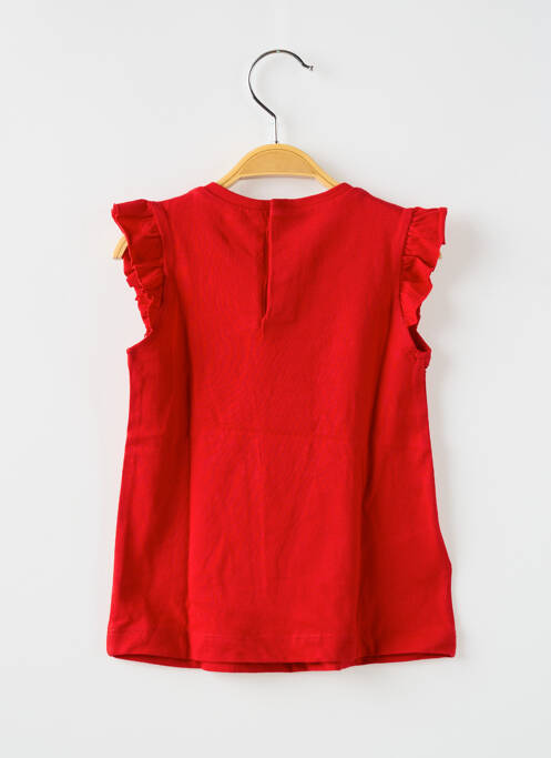T-shirt rouge MAYORAL pour fille