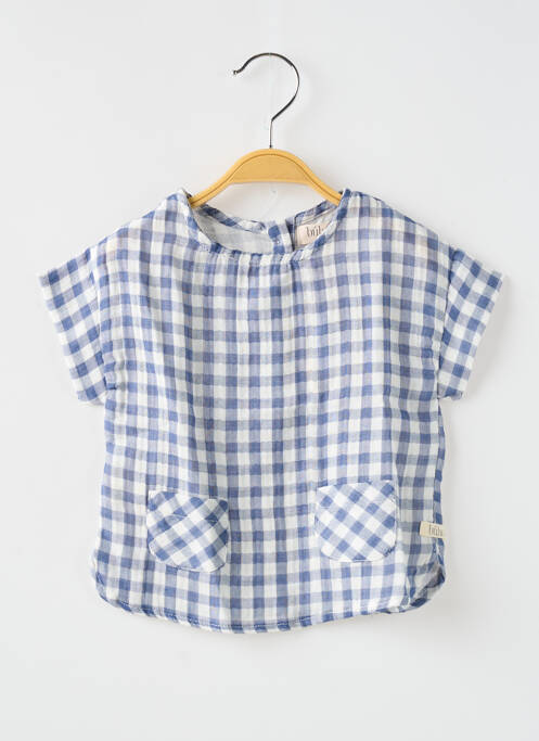T-shirt bleu BUHO pour garçon