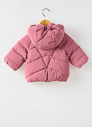 Doudoune poches a capuche rose MAYORAL fille