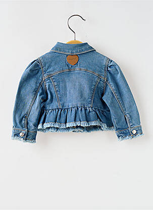 Veste casual col chemisier bleu MAYORAL fille