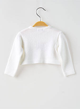Boléro coupe droite blanc PATACHOU fille