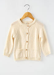 Gilet manches longues beige BUHO pour fille seconde vue