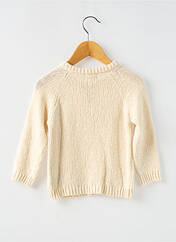 Gilet manches longues beige BUHO pour fille seconde vue