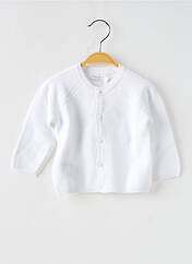 Gilet manches longues blanc MAYORAL pour fille seconde vue