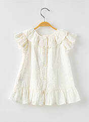 Robe mi-longue blanc LOUISE MISHA pour fille seconde vue