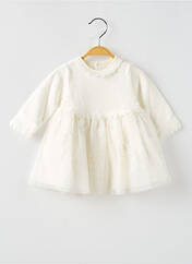Robe mi-longue blanc MAYORAL pour fille seconde vue