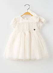 Robe mi-longue blanc MAYORAL pour fille seconde vue