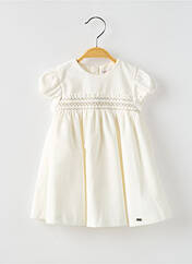 Robe mi-longue blanc MAYORAL pour fille seconde vue