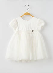 Robe mi-longue blanc MAYORAL pour fille seconde vue