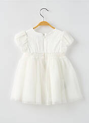 Robe mi-longue blanc MAYORAL pour fille seconde vue