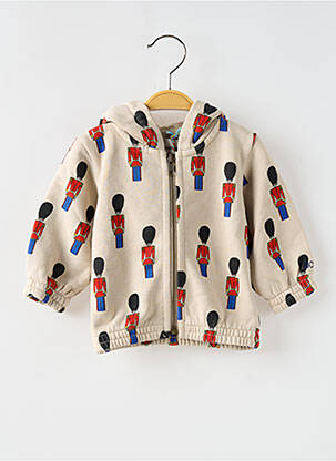 Veste casual beige BOBO CHOSES pour garçon