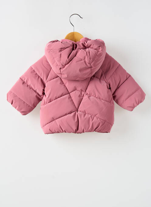 Doudoune manches longues a capuche rose MAYORAL fille