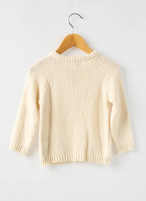 Gilet manches longues beige BUHO pour fille