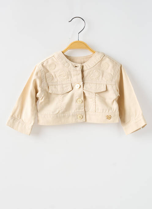 Veste casual beige MAYORAL pour fille