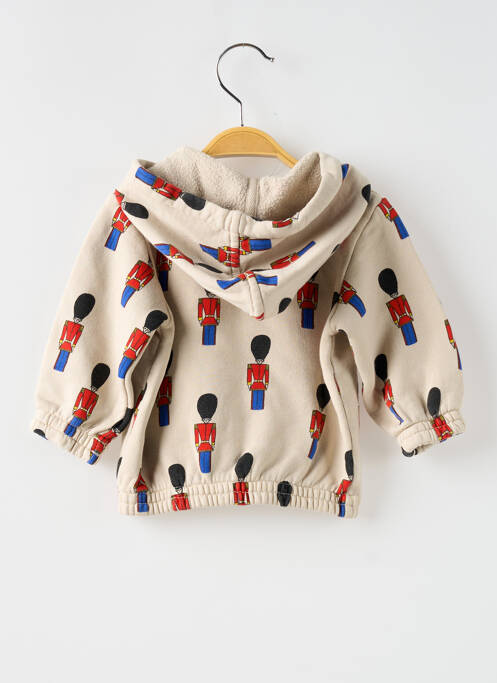 Veste casual beige BOBO CHOSES pour garçon