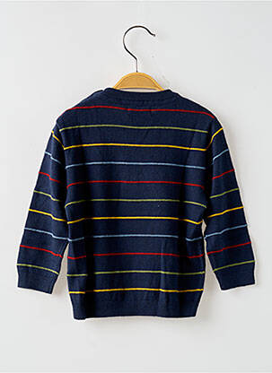 Pull imprimé fantaisie manches longues bleu MAYORAL garçon