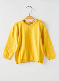 Pull coupe droite manches longues jaune MAYORAL garcon