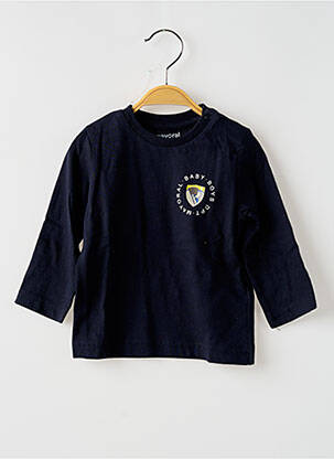 T-shirt manches longues manches longues bleu MAYORAL garçon