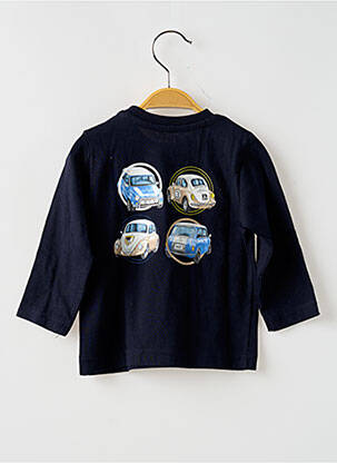 T-shirt manches longues manches longues bleu MAYORAL garçon