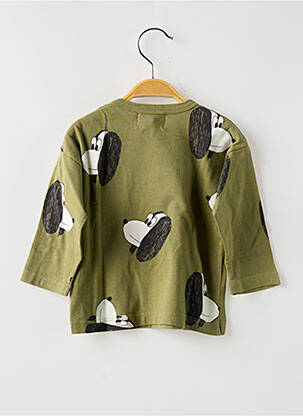 T-shirt manches longues manches longues vert BOBO CHOSES garçon