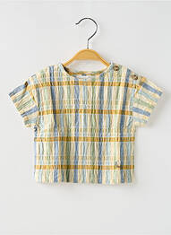 T-shirt coupe droite manches courtes beige BOBO CHOSES enfant