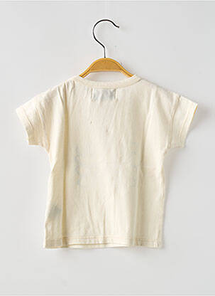 T-shirt imprimé fantaisie manches courtes beige BOBO CHOSES garçon