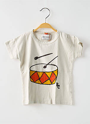 T-shirt imprimé fantaisie manches courtes gris BOBO CHOSES garçon
