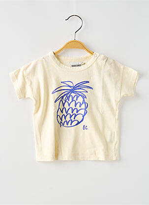 T-shirt imprimé fantaisie manches courtes beige BOBO CHOSES garçon
