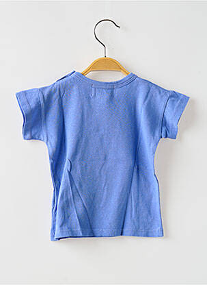 T-shirt coupe droite manches courtes bleu BOBO CHOSES enfant