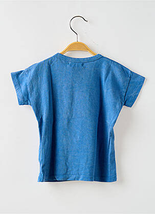 T-shirt coupe droite manches courtes bleu BOBO CHOSES garçon