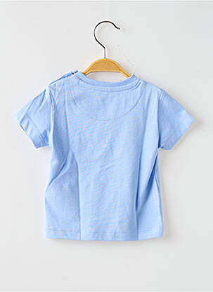 T-shirt coupe droite manches courtes bleu MAYORAL garçon