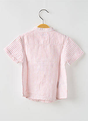 Chemise manches courtes imprimé fantaisie blanc MAYORAL garçon
