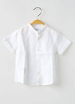 Chemise manches courtes coupe droite blanc BOBO CHOSES garçon