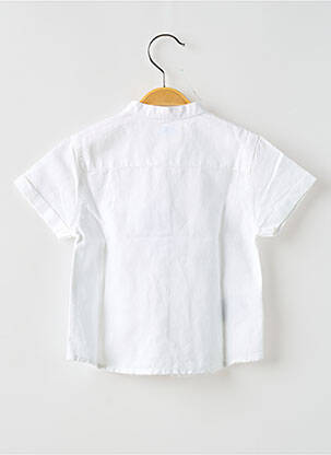 Chemise manches courtes coupe droite blanc BOBO CHOSES garçon
