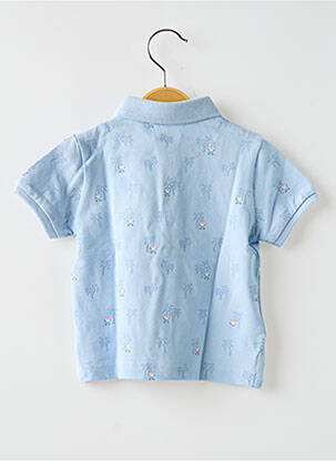 Polo coupe droite manches courtes bleu MAYORAL garçon
