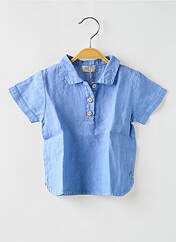 Polo bleu BUHO pour garçon seconde vue