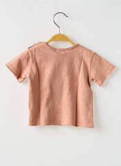 T-shirt rose BUHO pour enfant seconde vue