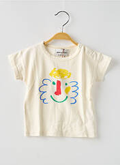 T-shirt beige BOBO CHOSES pour garçon seconde vue