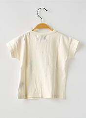T-shirt beige BOBO CHOSES pour garçon seconde vue