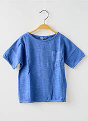 T-shirt bleu BUHO pour garçon seconde vue