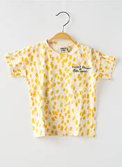 T-shirt jaune BOBO CHOSES pour garçon seconde vue