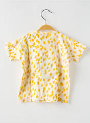 T-shirt jaune BOBO CHOSES pour garçon seconde vue