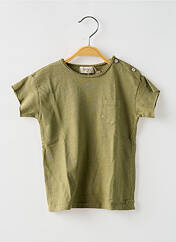 T-shirt vert BUHO pour garçon seconde vue