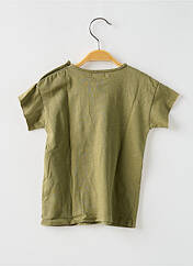 T-shirt vert BUHO pour garçon seconde vue